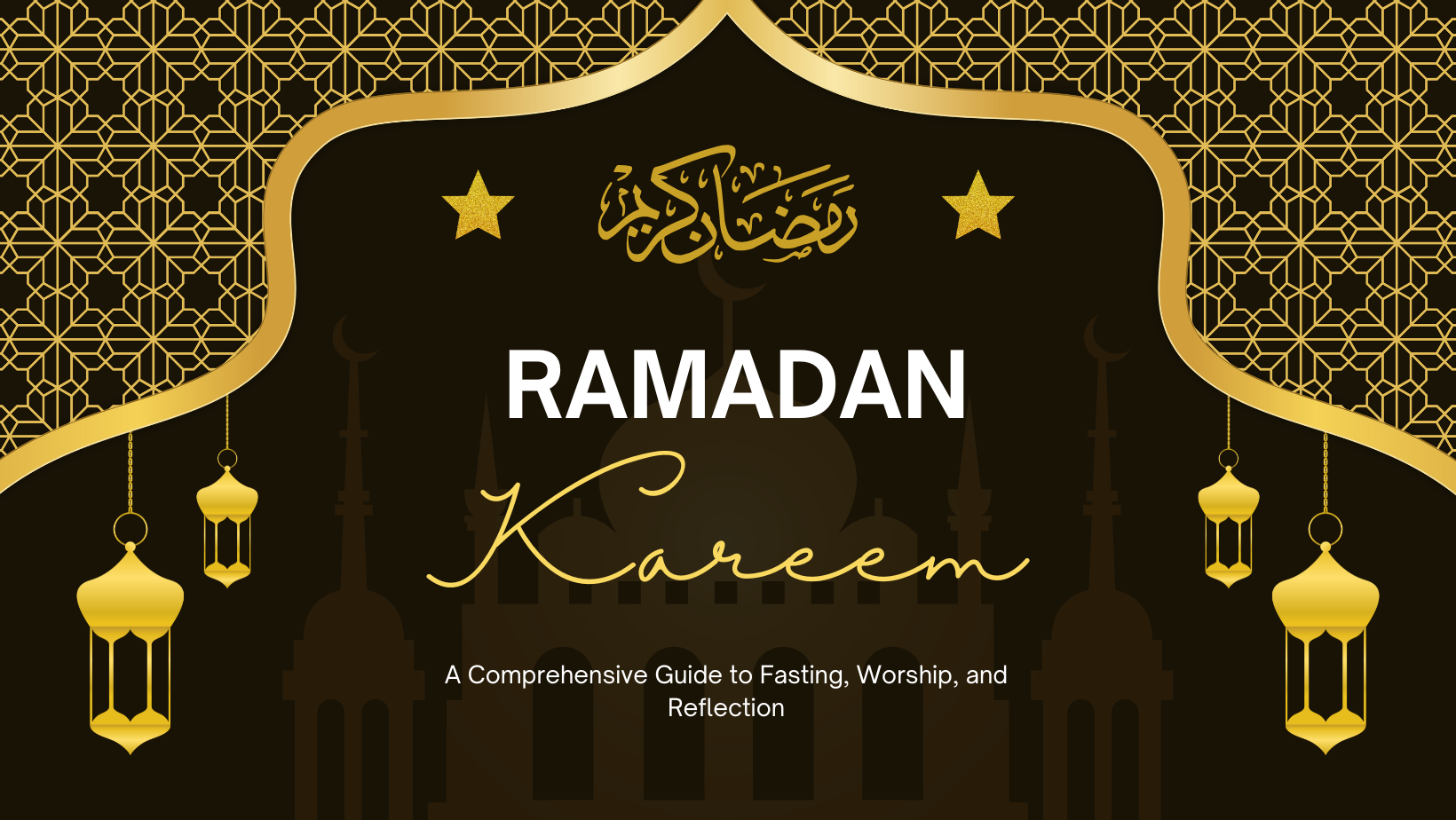 Ramadan Kareem | A Comprehensive Guide to Fasting