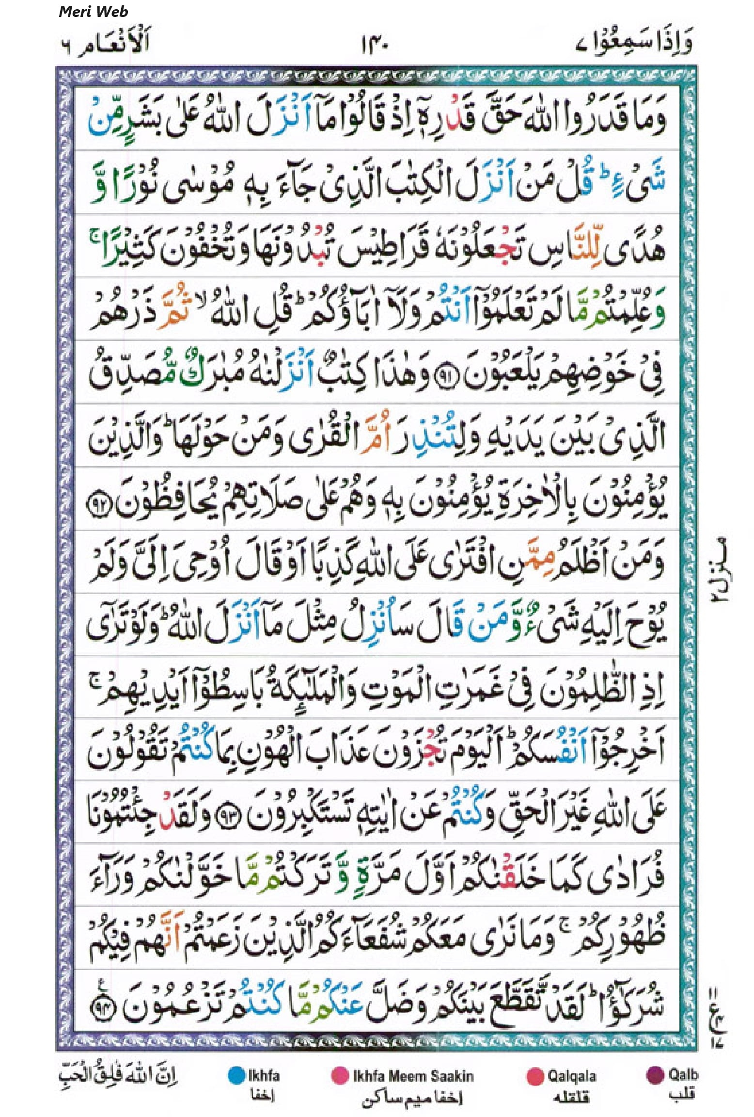 Surah Anam