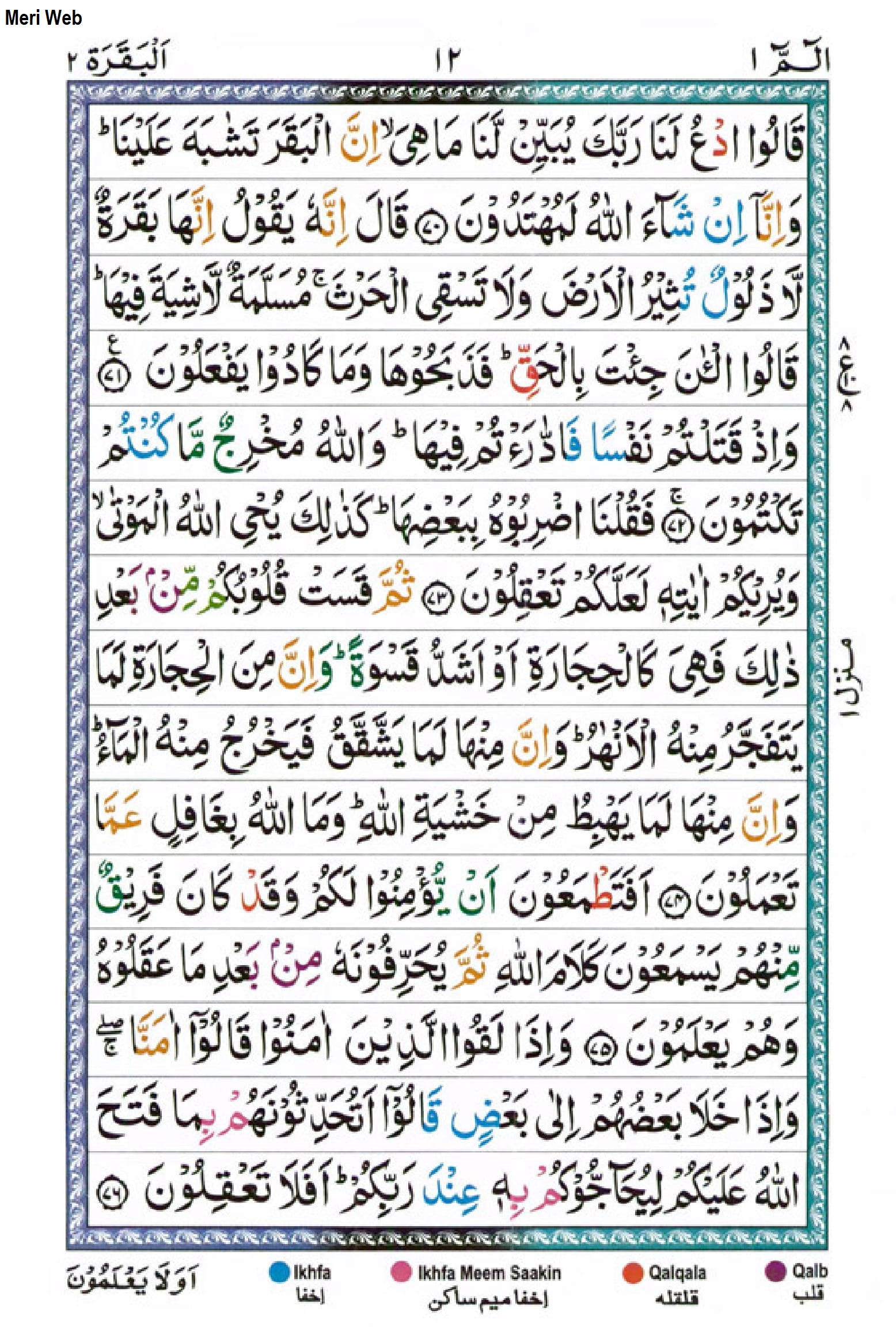 Surah Baqarah