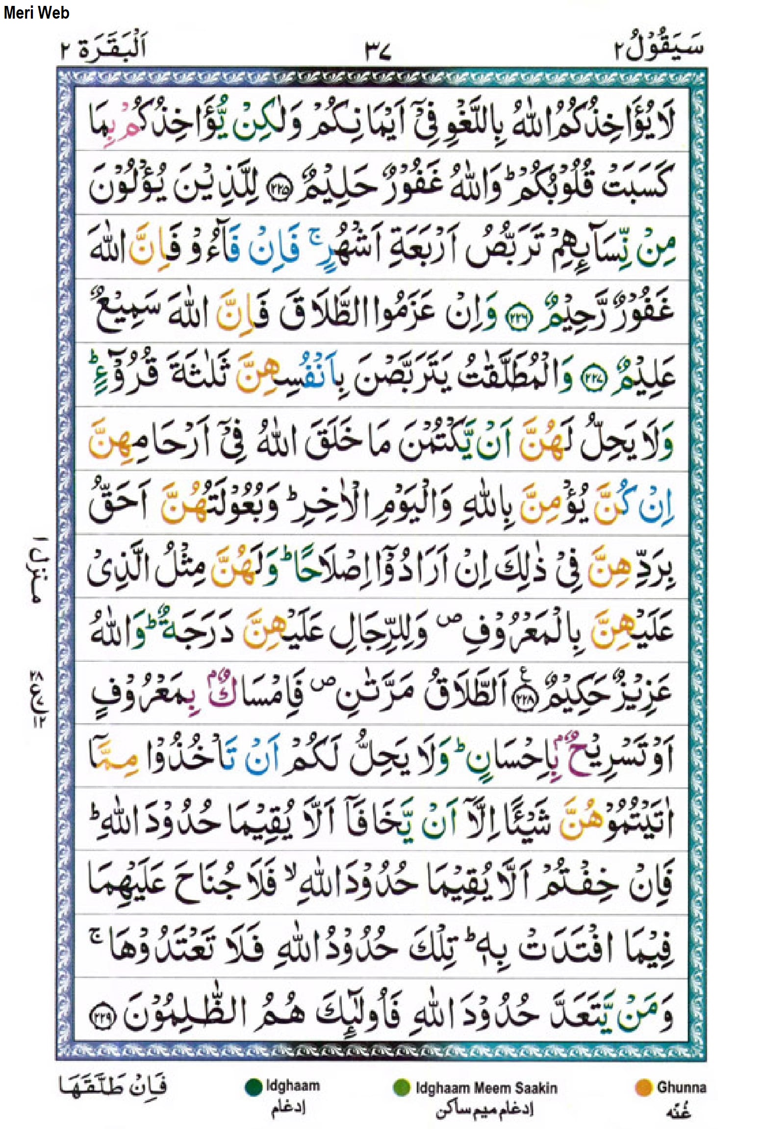 Surah Al Baqarah