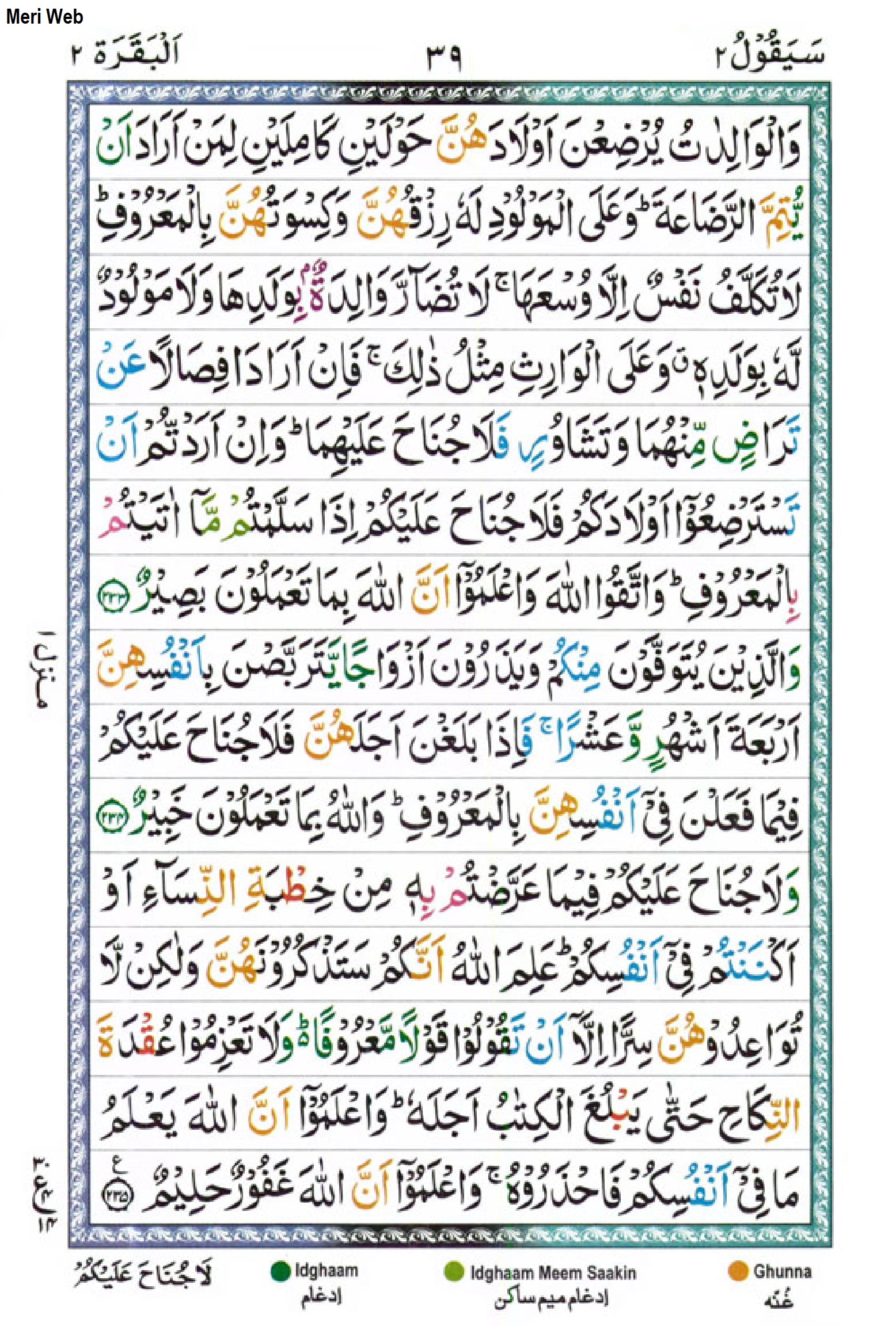 Surah Al Baqarah