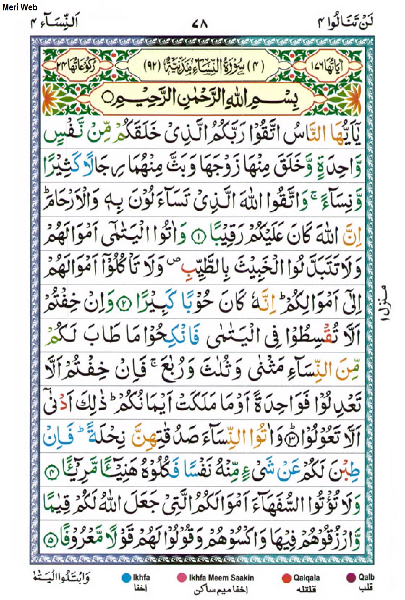 Surah Nisa