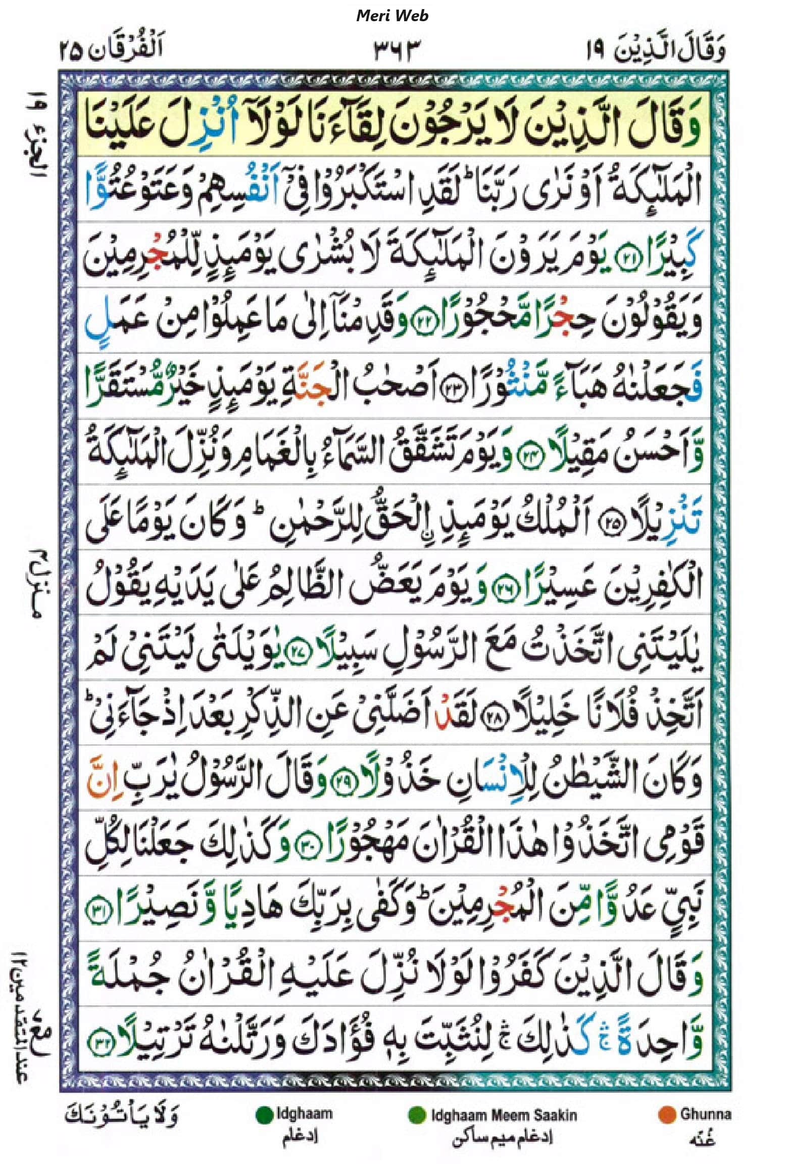 surah furqan