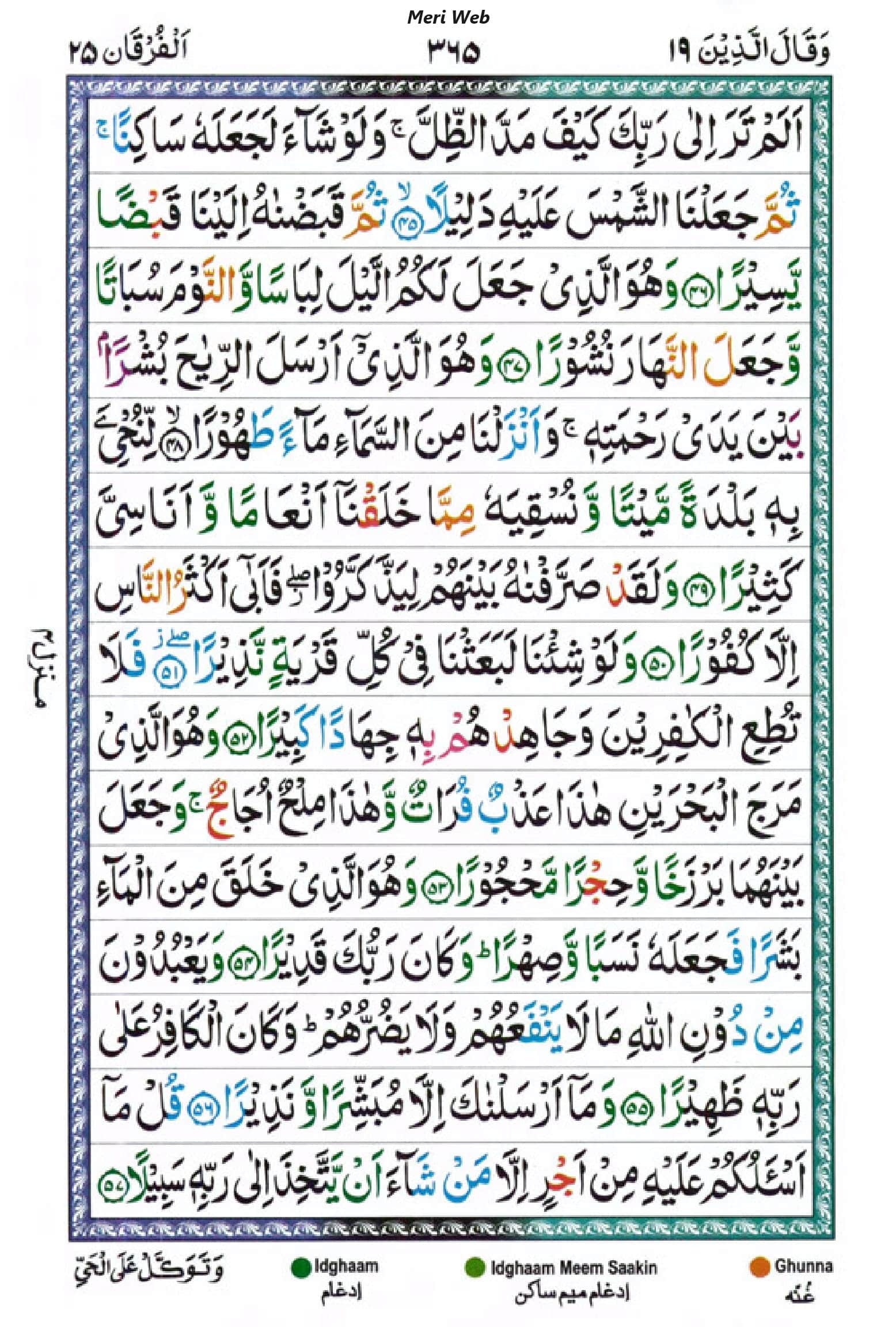 surah furqan