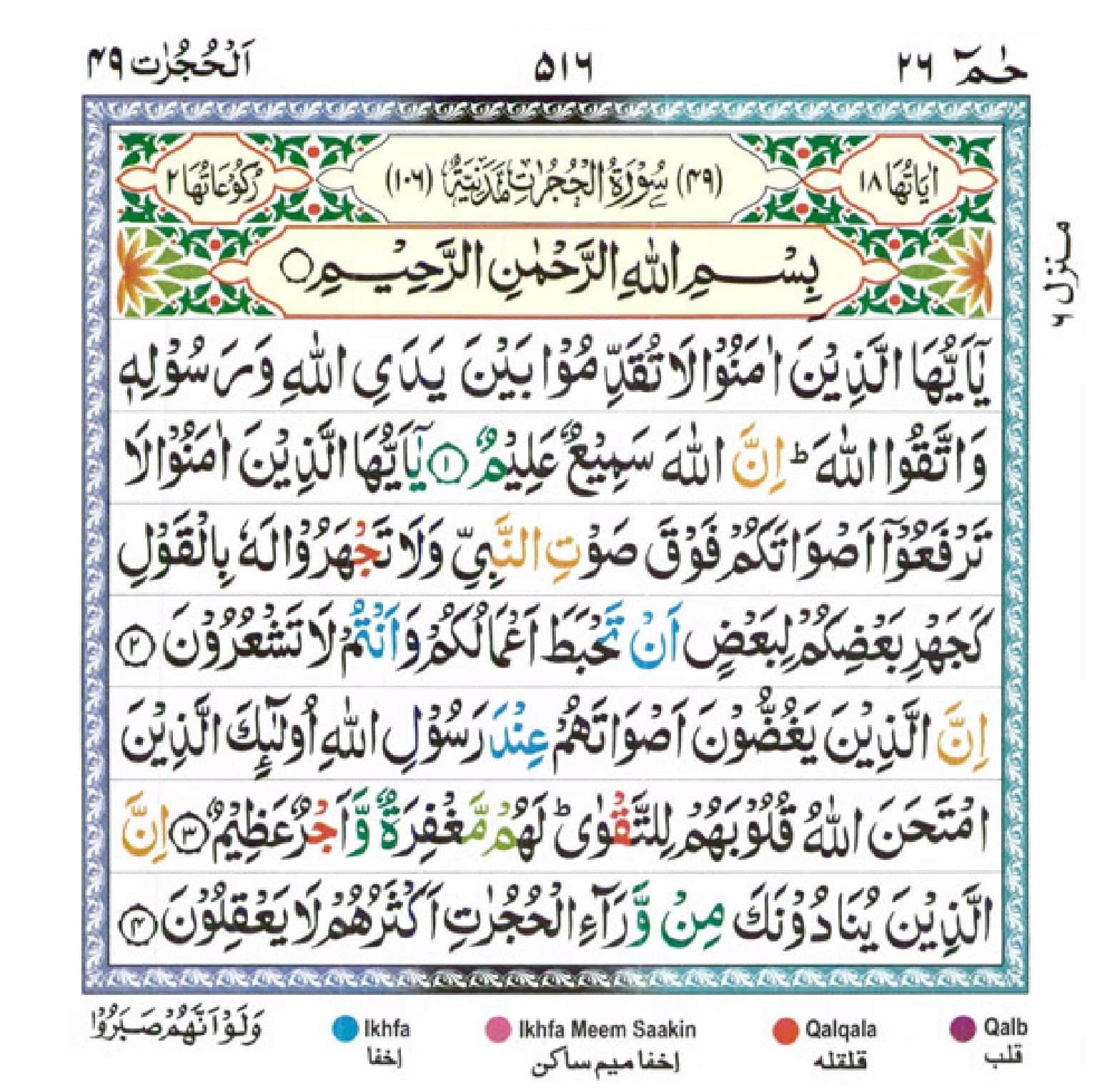 surah hujurat