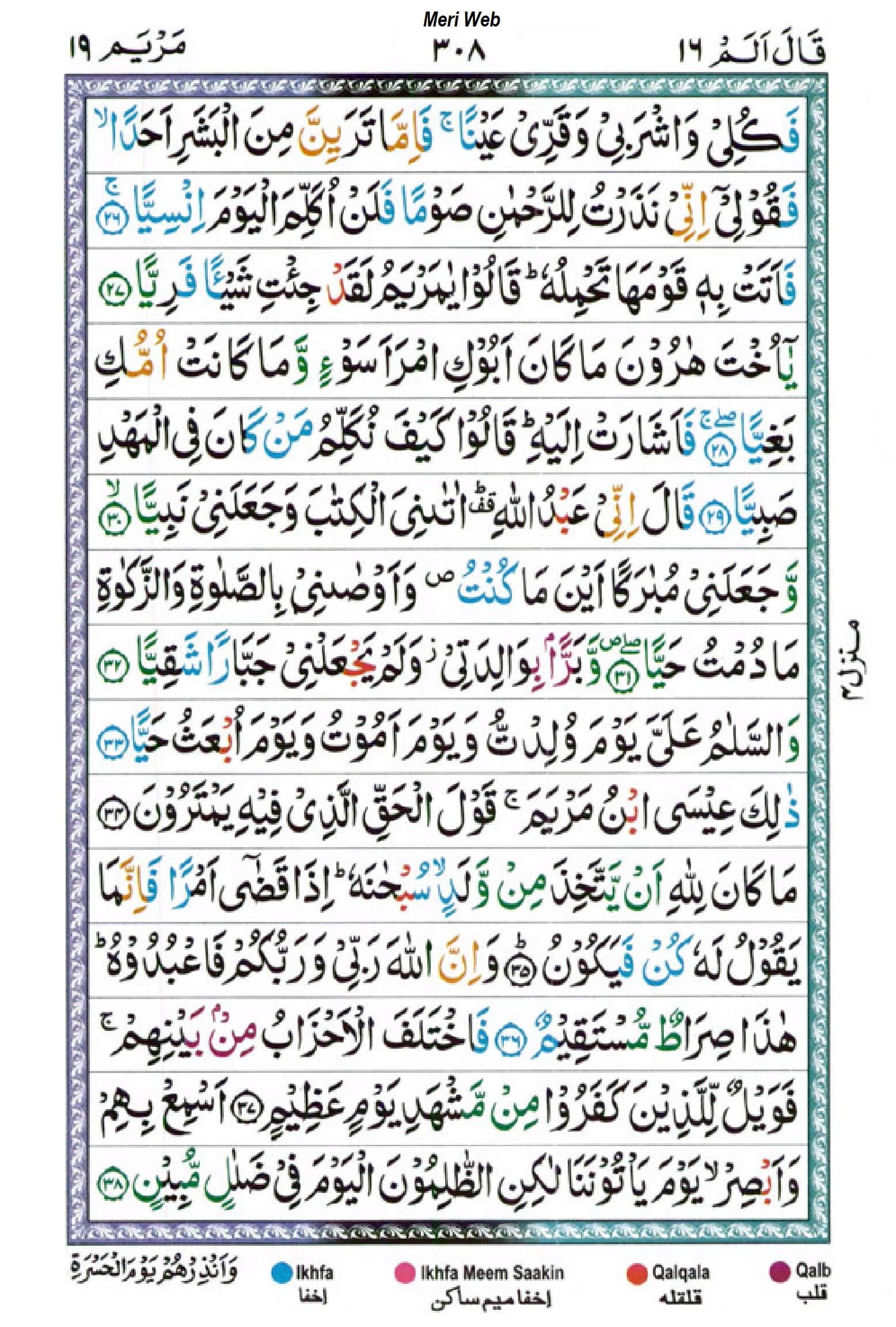 surah maryam