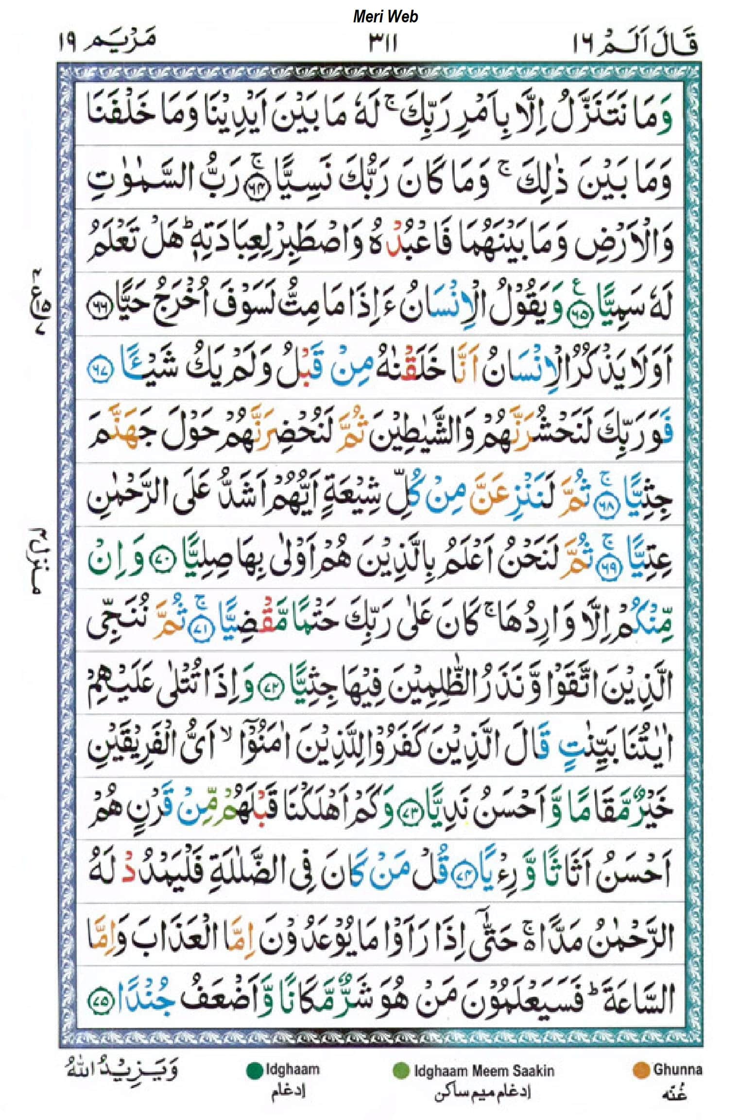 surah maryam