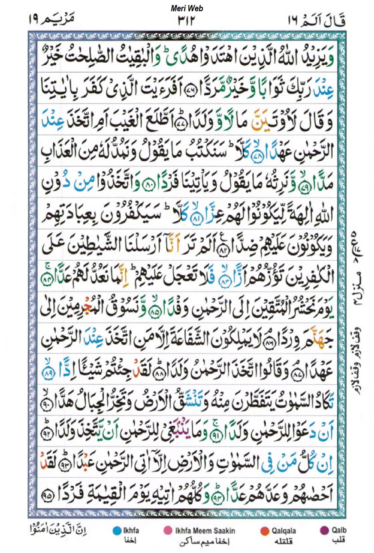 surah maryam