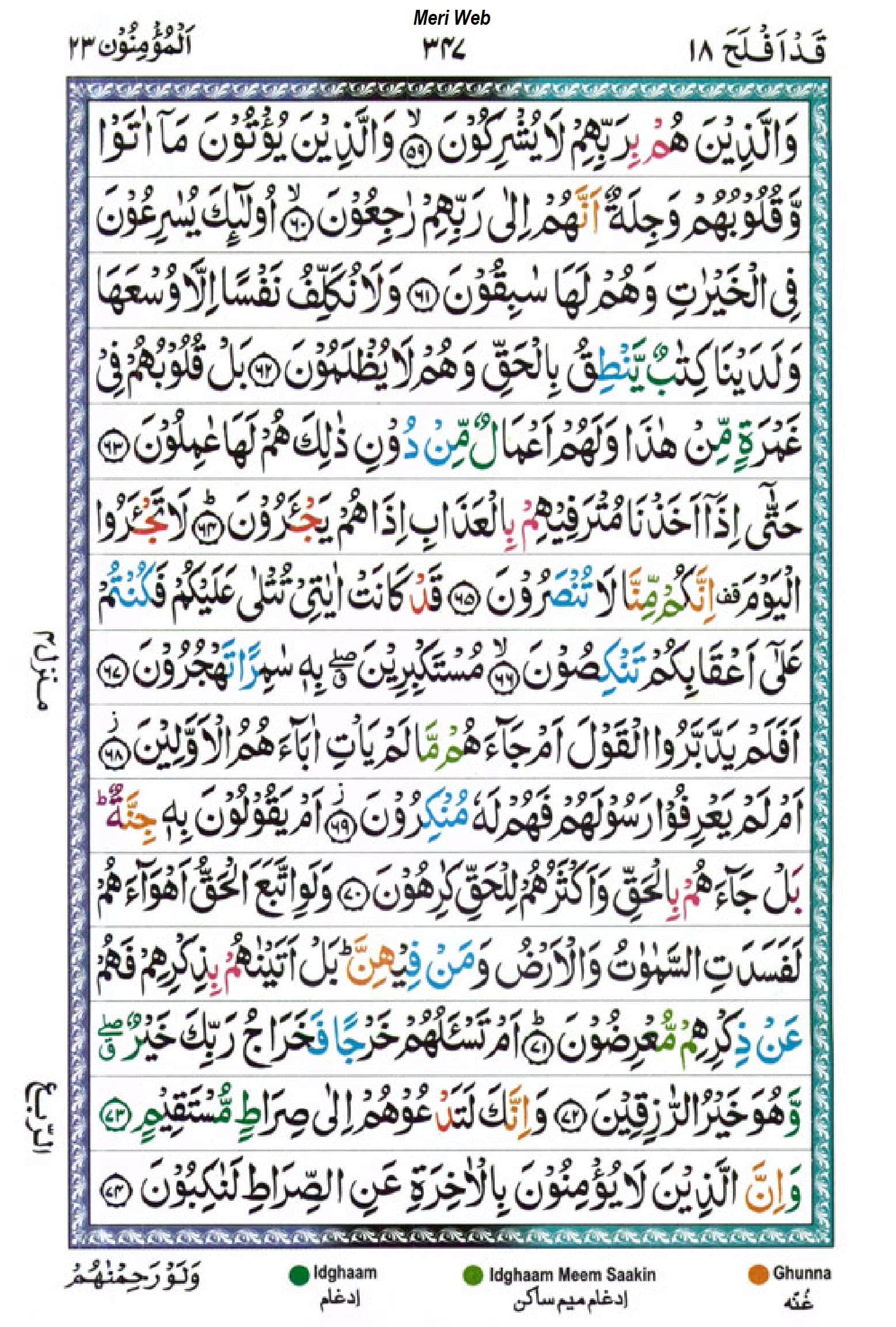 surah muminun