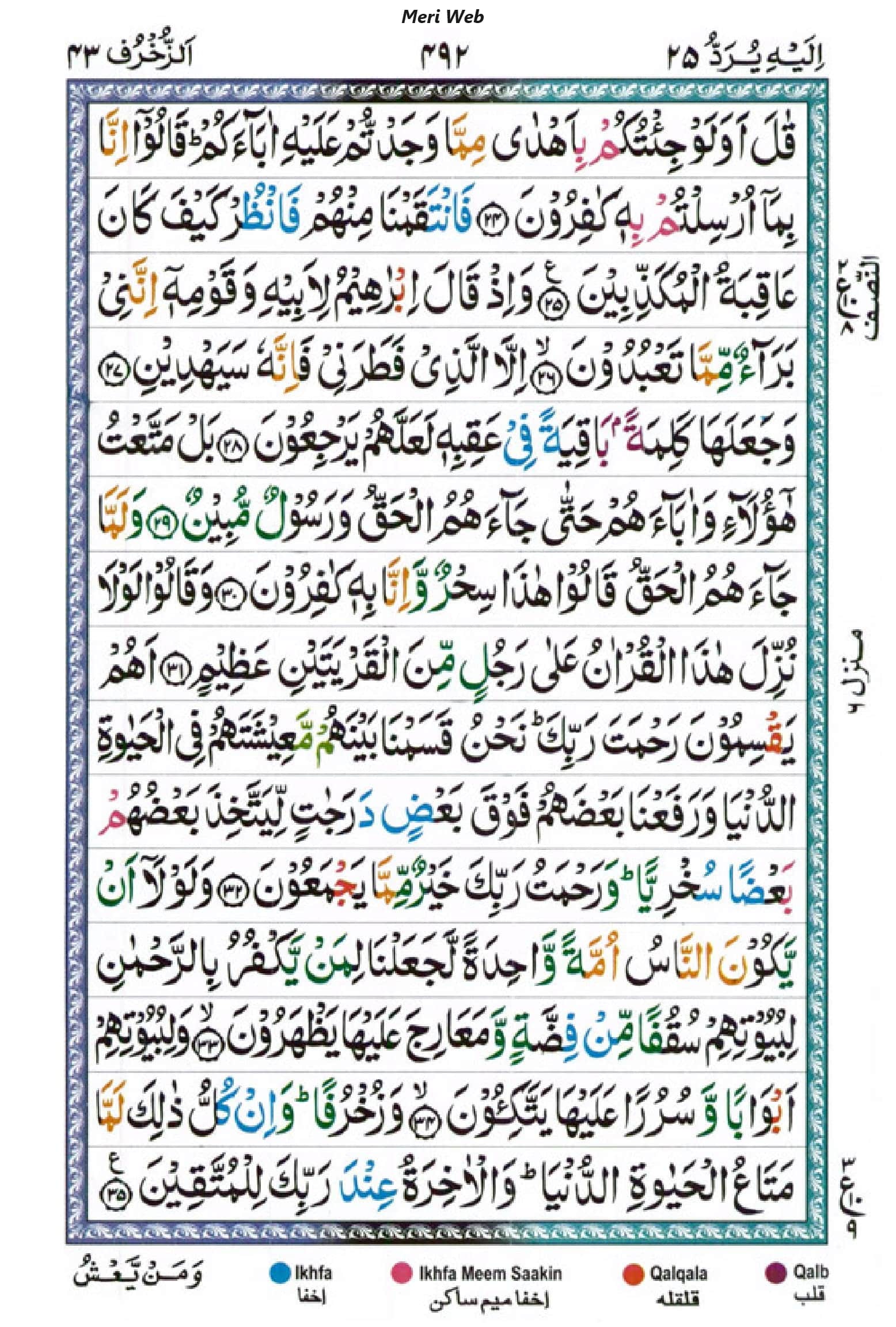surah zukhruf