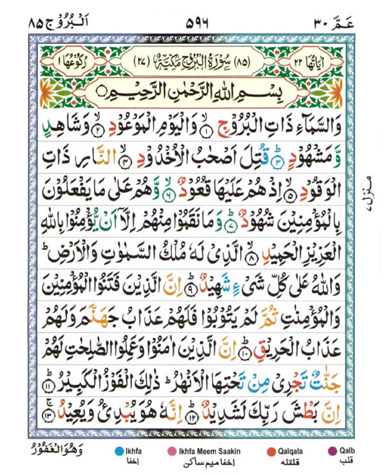 surah burooj