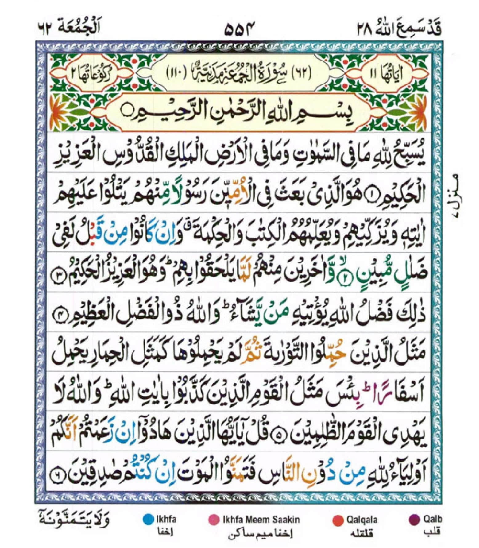 surah jummah