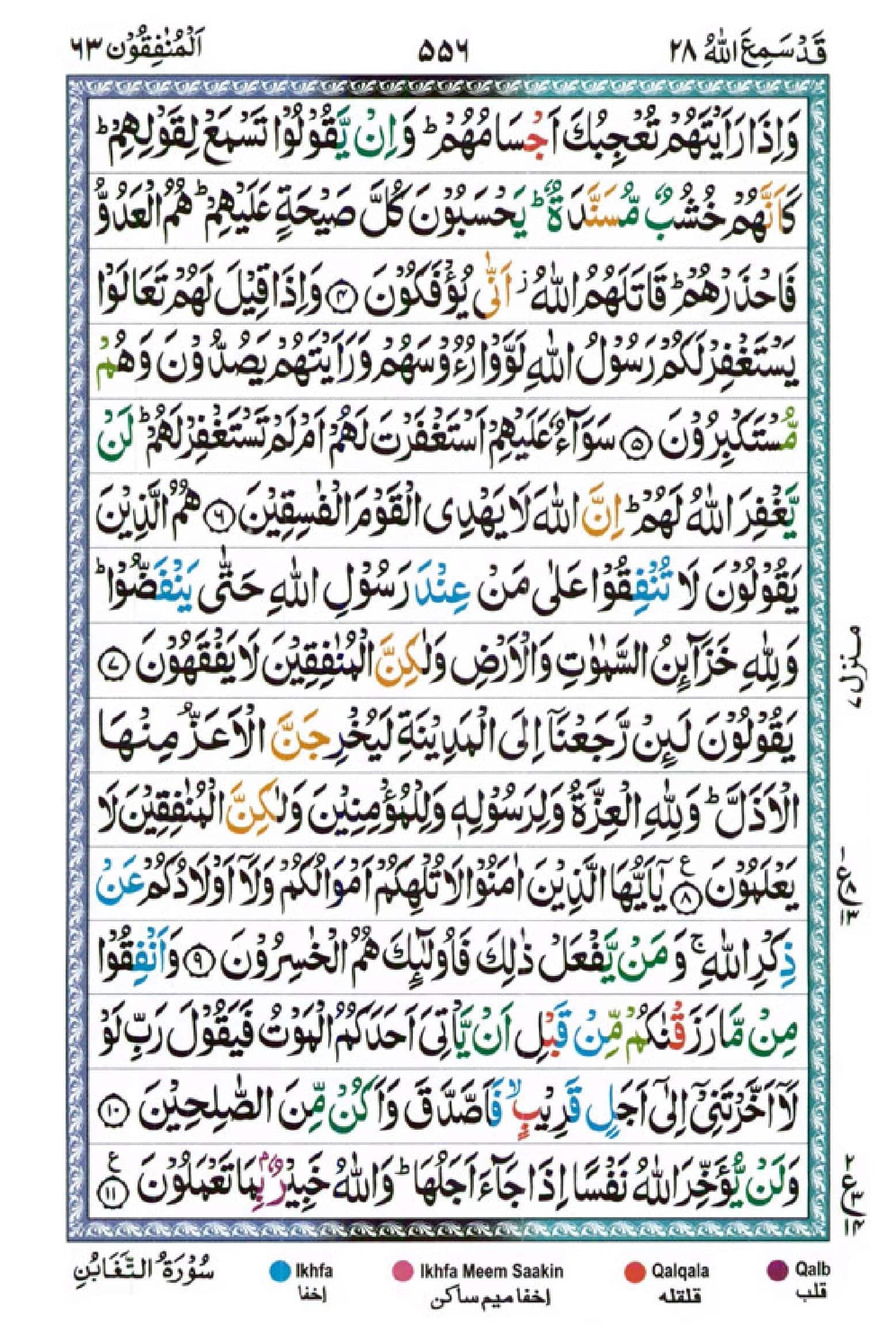 surah munafuqun