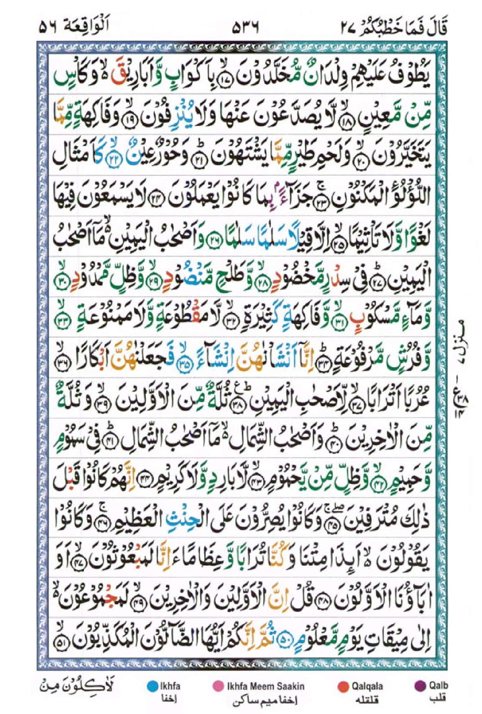 surah waqiah