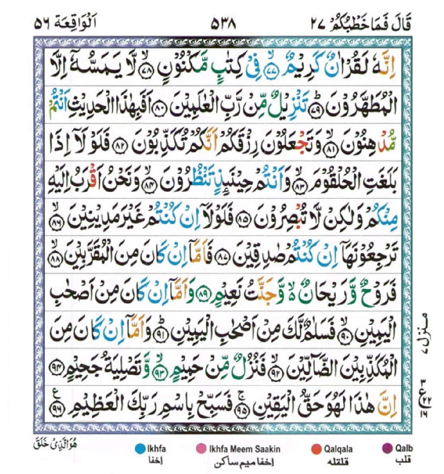 surah waqiah